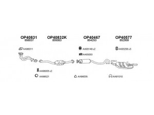 VENEPORTE 400437 išmetimo sistema 
 Išmetimo sistema -> Išmetimo sistema, visa