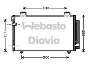 WEBASTO 82D0225570A kondensatorius, oro kondicionierius 
 Oro kondicionavimas -> Kondensatorius
8845005100, 8845005101