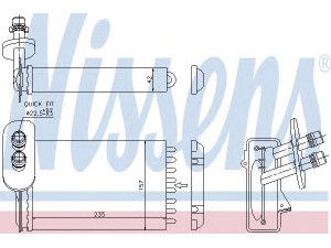 NISSENS 73921 šilumokaitis, salono šildymas 
 Šildymas / vėdinimas -> Šilumokaitis
1J1.819.031, 1J1.819.031 A, 1J1.819.031 B
