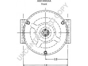 PRESTOLITE ELECTRIC A0014905AAS kintamosios srovės generatorius