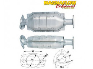 MAGNAFLOW 83010 katalizatoriaus keitiklis 
 Išmetimo sistema -> Katalizatoriaus keitiklis
18160P28G40