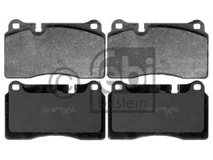 FEBI BILSTEIN 116219 stabdžių trinkelių rinkinys, diskinis stabdys 
 Techninės priežiūros dalys -> Papildomas remontas
7P6 698 151 C