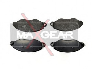 MAXGEAR 19-0671 stabdžių trinkelių rinkinys, diskinis stabdys 
 Techninės priežiūros dalys -> Papildomas remontas
4095132, 4114749