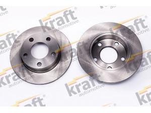 KRAFT AUTOMOTIVE 6050130 stabdžių diskas 
 Dviratė transporto priemonės -> Stabdžių sistema -> Stabdžių diskai / priedai
8D0 615 601 A, 8E0 615 601 A