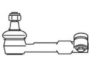 FRAP 1544 skersinės vairo trauklės galas 
 Vairavimas -> Vairo mechanizmo sujungimai
7701470766, 6000022721, 6000022753