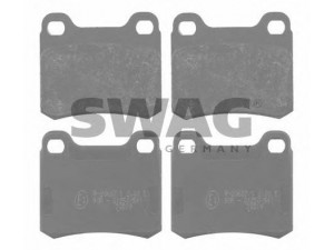 SWAG 10 91 6156 stabdžių trinkelių rinkinys, diskinis stabdys 
 Techninės priežiūros dalys -> Papildomas remontas
000 420 88 20, 000 420 90 20, 001 420 01 20
