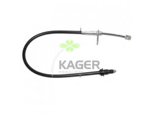 KAGER 19-6245 trosas, stovėjimo stabdys 
 Stabdžių sistema -> Valdymo svirtys/trosai
2044200985
