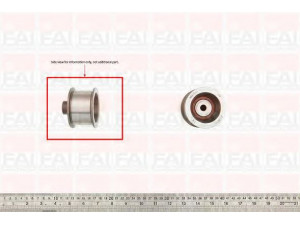 FAI AutoParts T9336 kreipiantysis skriemulys, paskirstymo diržas 
 Diržinė pavara -> Paskirstymo diržas/komplektas -> Laisvasis/kreipiamasis skriemulys
13074-05E00, 13074-05E10, 1307405