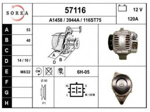 EAI 57116 kintamosios srovės generatorius
2706027030