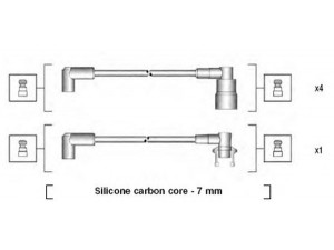 MAGNETI MARELLI 941145340731 uždegimo laido komplektas 
 Kibirkšties / kaitinamasis uždegimas -> Uždegimo laidai/jungtys