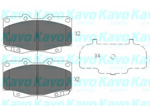 KAVO PARTS KBP-9096 stabdžių trinkelių rinkinys, diskinis stabdys 
 Techninės priežiūros dalys -> Papildomas remontas
0446504030, 0446504050, 044650K020