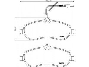 HELLA 8DB 355 013-411 stabdžių trinkelių rinkinys, diskinis stabdys 
 Techninės priežiūros dalys -> Papildomas remontas
425363, 425364, 425365, 425366