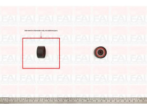 FAI AutoParts T9286 kreipiantysis skriemulys, paskirstymo diržas 
 Diržinė pavara -> Paskirstymo diržas/komplektas -> Laisvasis/kreipiamasis skriemulys
3895193, XM34-6M250-AA, XM346M250AA