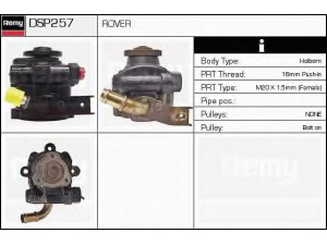 DELCO REMY DSP257 hidraulinis siurblys, vairo sistema 
 Vairavimas -> Vairo pavara/siurblys
QVB100600, QVB100600E