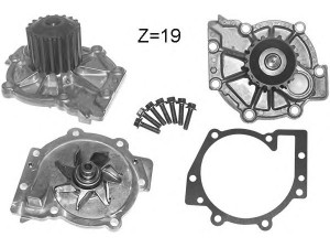 DOLZ V211 vandens siurblys 
 Aušinimo sistema -> Vandens siurblys/tarpiklis -> Vandens siurblys
31368179