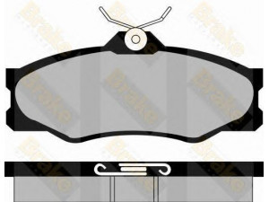 Brake ENGINEERING PA478 stabdžių trinkelių rinkinys, diskinis stabdys 
 Techninės priežiūros dalys -> Papildomas remontas
251698151C, 251698151F