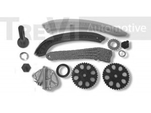 TREVI AUTOMOTIVE KC1013 pavaros grandinės komplektas 
 Variklis -> Variklio uždegimo laiko reguliavimo kontrolė -> Sinchronizavimo grandinė/įtempiklis/kreiptuvas -> Pavaros grandinės komplektas
