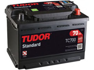 TUDOR TC700 starterio akumuliatorius; starterio akumuliatorius 
 Elektros įranga -> Akumuliatorius
61 21 6 946 332, 61 21 8 385 395