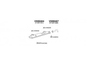 VENEPORTE 800344 išmetimo sistema
