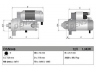 DENSO DSN948 starteris 
 Elektros įranga -> Starterio sistema -> Starteris
28100-0Q040, 28100-0Q041, 28100-0Q050