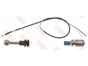 TRW GCH2578 trosas, stovėjimo stabdys 
 Stabdžių sistema -> Valdymo svirtys/trosai
1T0609721D, 1T0609721D, 1T0609721D