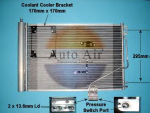 AUTO AIR GLOUCESTER 16-1210A kondensatorius, oro kondicionierius 
 Oro kondicionavimas -> Kondensatorius
2035000254, 2035001054, 2035001154