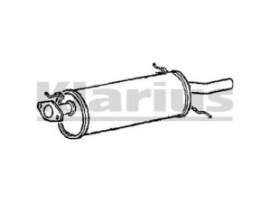 KLARIUS MA277P galinis duslintuvas 
 Išmetimo sistema -> Duslintuvas
FP2440100A, FS9040100A, FSC340100