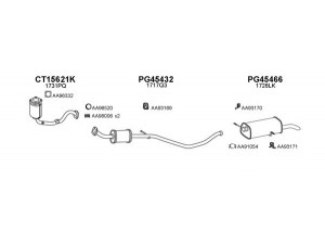 VENEPORTE 450652 išmetimo sistema 
 Išmetimo sistema -> Išmetimo sistema, visa