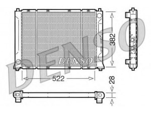 DENSO DRM24005 radiatorius, variklio aušinimas 
 Aušinimo sistema -> Radiatorius/alyvos aušintuvas -> Radiatorius/dalys
EAP8538, EAP8666, GRD145, PCC10290