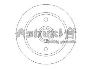 ASHUKI 0990-4203 stabdžių diskas
0 986 478 804/BOSCH, 09.5236.10/BREMBO