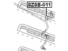 FEBEST SZSB-011 skersinio stabilizatoriaus įvorių komplektas
46641-60G10