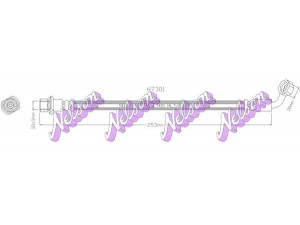 Brovex-Nelson H7301 stabdžių žarnelė 
 Stabdžių sistema -> Stabdžių žarnelės
9094702D31, 9094702F23, 9094702D31