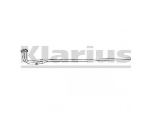 KLARIUS 160035 išleidimo kolektorius 
 Išmetimo sistema -> Išmetimo vamzdžiai
5966866, 5966866, 5966866