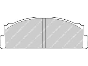 FERODO FDB29 stabdžių trinkelių rinkinys, diskinis stabdys 
 Techninės priežiūros dalys -> Papildomas remontas
4174992, 4204050, 4218573, 4255797
