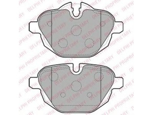 DELPHI LP2162 stabdžių trinkelių rinkinys, diskinis stabdys 
 Techninės priežiūros dalys -> Papildomas remontas
3421 6788 284, 3421 679 819, 3421 6796 741