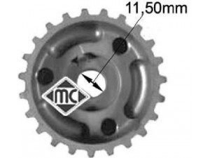 Metalcaucho 05416 pavara, skirstytuvo velenas 
 Variklis -> Variklio uždegimo laiko reguliavimo kontrolė -> Paskirstymo krumpliaračiai
46526261, 46526261