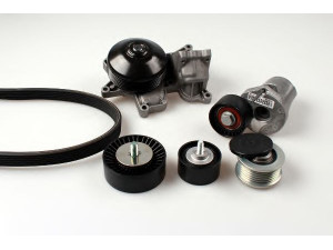 HEPU PK04210 vandens siurblys + V formos rumbuotas diržas, komplektas 
 Diržinė pavara -> Dirželio skriemulys
11.51.7.807.311