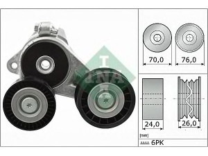 INA 534 0309 10 įtempiklio svirtis, V formos rumbuotas diržas 
 Diržinė pavara -> V formos rumbuotas diržas/komplektas -> Įtempiklis
1367254, 4M5Q-6A228-ED
