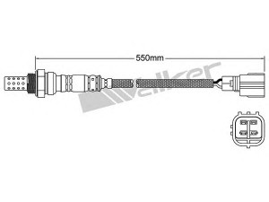 WALKER PRODUCTS 250-24884 lambda jutiklis 
 Variklis -> Variklio elektra
22690 AA452
