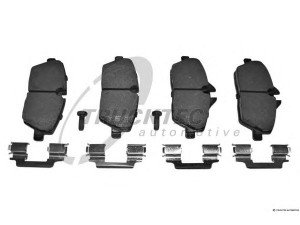 TRUCKTEC AUTOMOTIVE 08.34.120 stabdžių trinkelių rinkinys, diskinis stabdys
34 11 6 767 143, 34 11 6 767 144