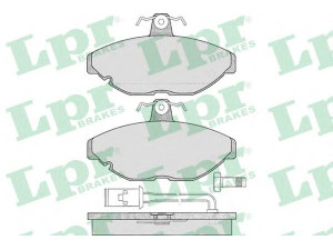 LPR 05P236 stabdžių trinkelių rinkinys, diskinis stabdys 
 Techninės priežiūros dalys -> Papildomas remontas
BHM7237, GBP276, GBP90288, GBP90294