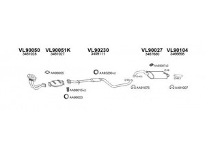 VENEPORTE 900098 išmetimo sistema