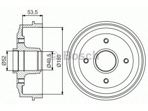 BOSCH 0 986 477 153 stabdžių būgnas 
 Stabdžių sistema -> Būgninis stabdys -> Stabdžių būgnas
4247 30, 4247 30