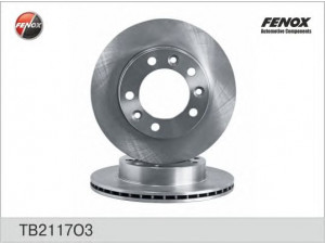 FENOX TB2117O3 stabdžių diskas
2217-3501078, 2217003501077000