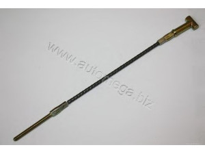 AUTOMEGA 3005220551 trosas, stovėjimo stabdys 
 Stabdžių sistema -> Valdymo svirtys/trosai
0522551, 522551, 0522551, 522551