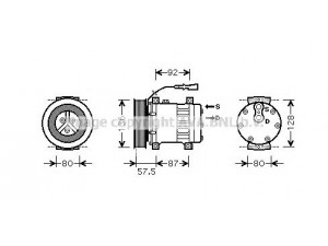 AVA QUALITY COOLING DFK033 kompresorius, oro kondicionierius 
 Oro kondicionavimas -> Kompresorius/dalys
1641183, 1685170