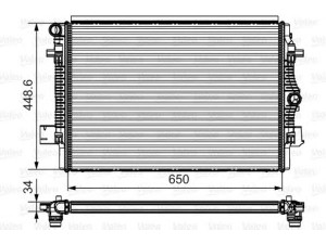 VALEO 735622 radiatorius, variklio aušinimas
6R0121253Q, 6R0121253Q, 6R0121253Q