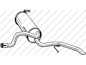 BOSAL 279-331 galinis duslintuvas 
 Išmetimo sistema -> Duslintuvas
46 463 216