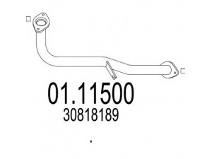 MTS 01.11500 išleidimo kolektorius 
 Išmetimo sistema -> Išmetimo vamzdžiai
30818189
