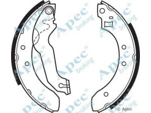 APEC braking SHU313 stabdžių trinkelė 
 Stabdžių sistema -> Būgninis stabdys -> Stabdžių įdėklas/ trinkelė
1613131, 5015657, 5020408, 5020548